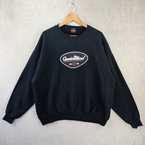 Vintage Special Blend Snowboard Sweatshirt Mens XL Black 90s USA Made Skate Rare